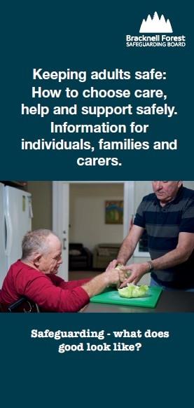 What good looks like Leaflet Front Adult