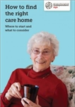 how to find the right care home