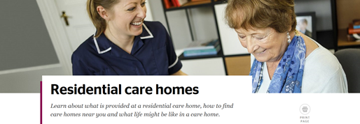 residential care homes